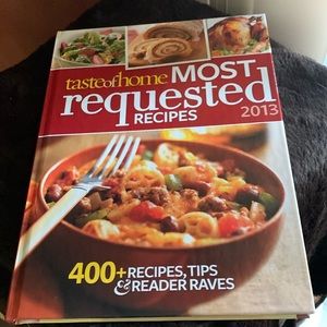 Taste of Home recipe book